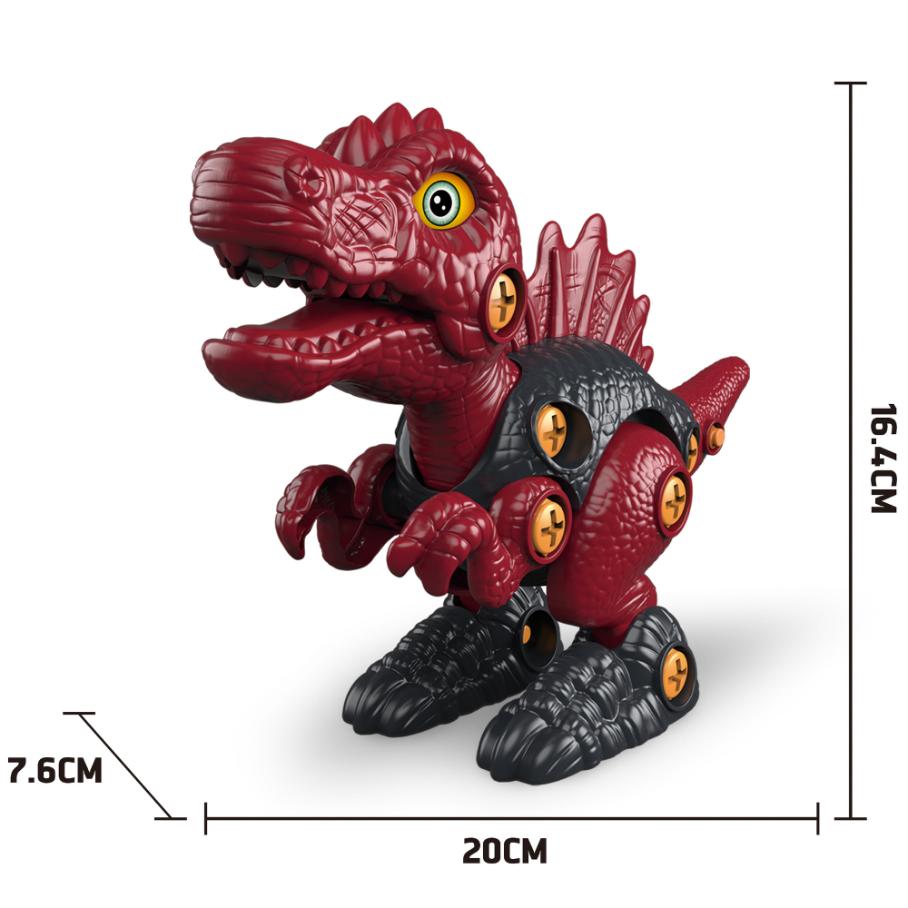 Dinozaur 3D de construit cu bormașină