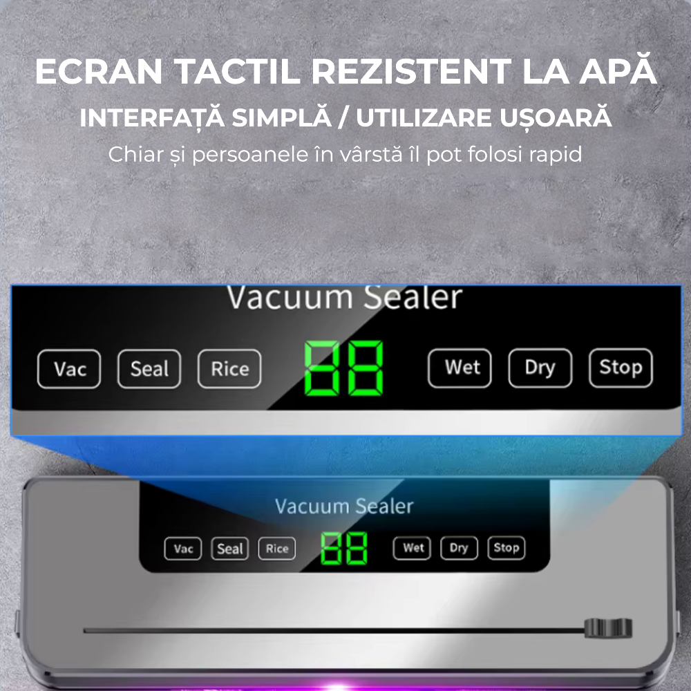 Aparat de vidat alimente