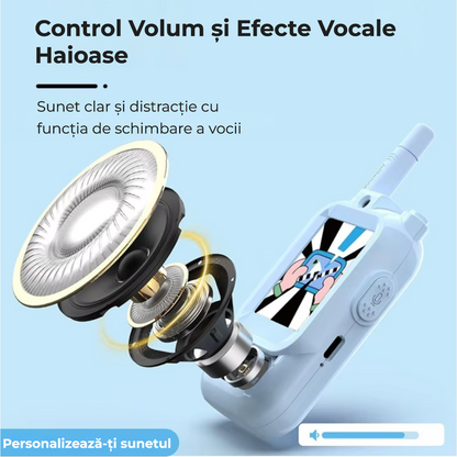 Walkie-talkie video pentru copii