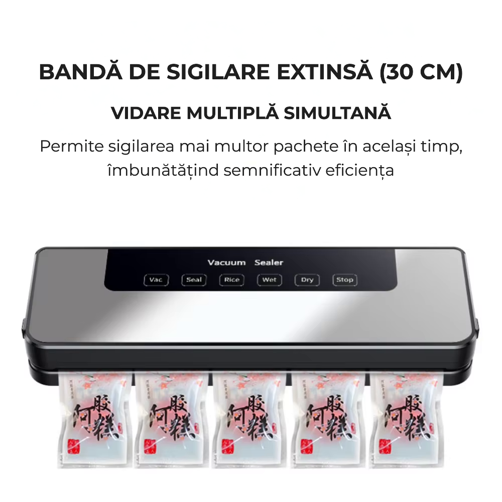 Aparat de vidat alimente