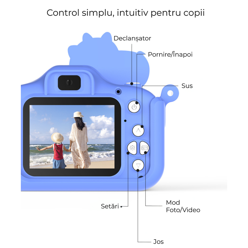 Cameră foto instant pentru copii