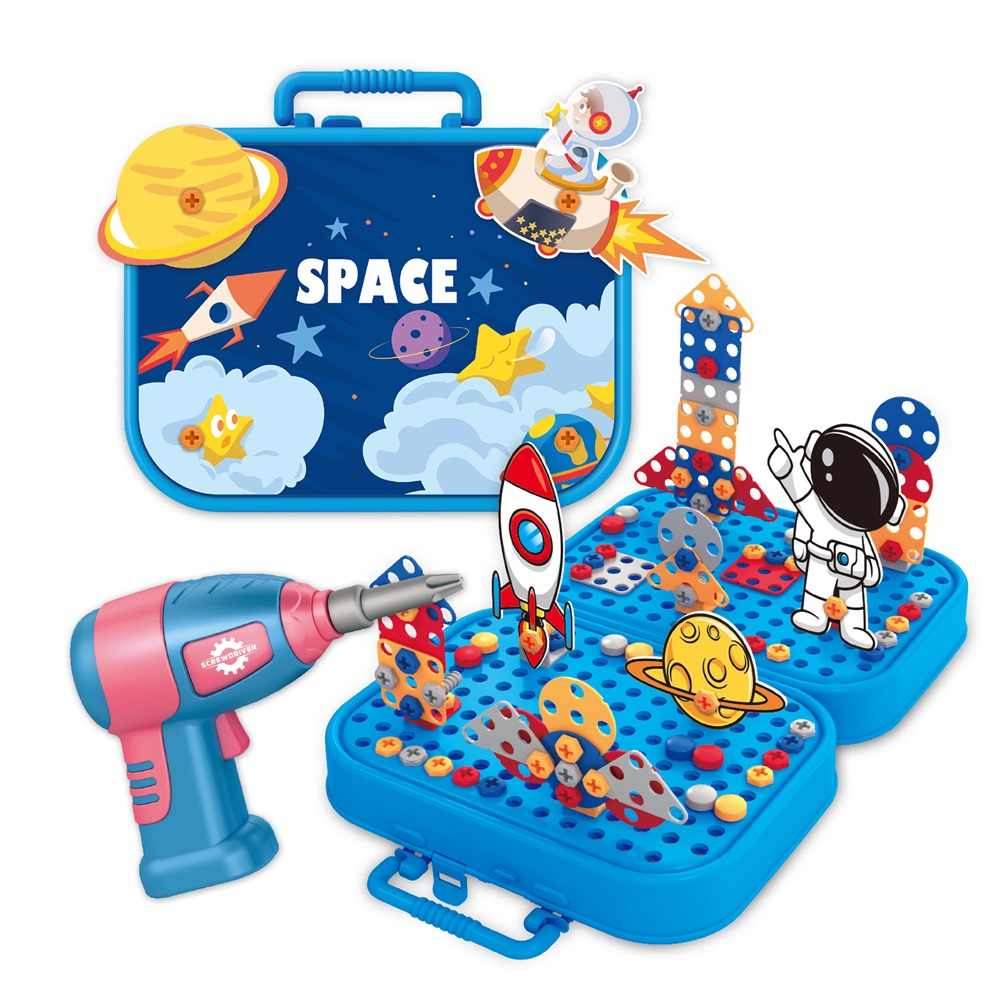 Joc de construcție STEM astronaut