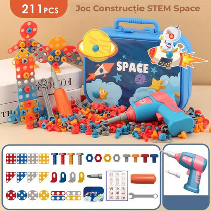Joc de construcție STEM astronaut