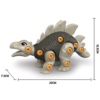 Dinozaur 3D de construit cu bormașină