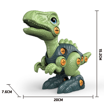 Dinozaur 3D de construit cu bormașină