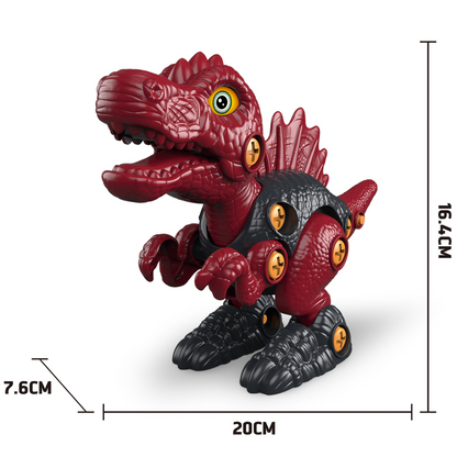 Dinozaur 3D de construit cu bormașină