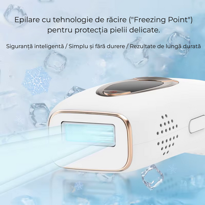 Epilator IPL cu cristal safir
