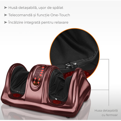 Aparat de masaj Shiatsu pentru picioare