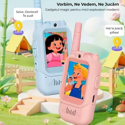 Walkie-talkie video pentru copii