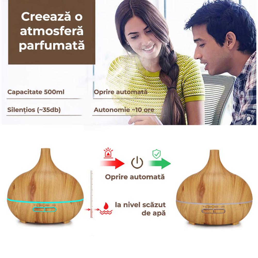 Difuzor aromaterapie 400 ml