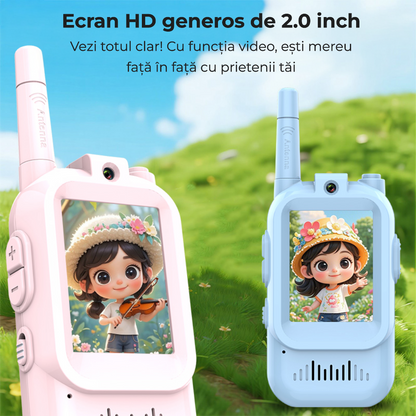 Walkie-talkie video pentru copii