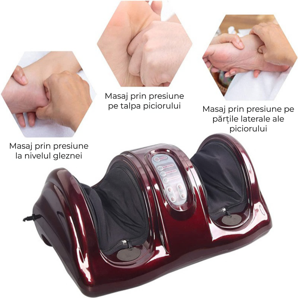 Aparat de masaj Shiatsu pentru picioare
