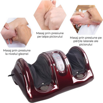 Aparat de masaj Shiatsu pentru picioare