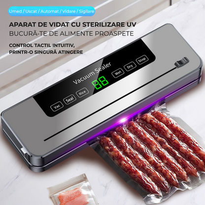Aparat de vidat alimente