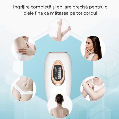Epilator IPL cu cristal safir