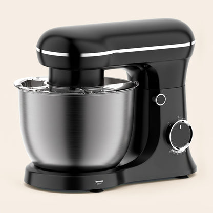 Mixer planetar 5,5 L cu bol din inox, culoare: negru