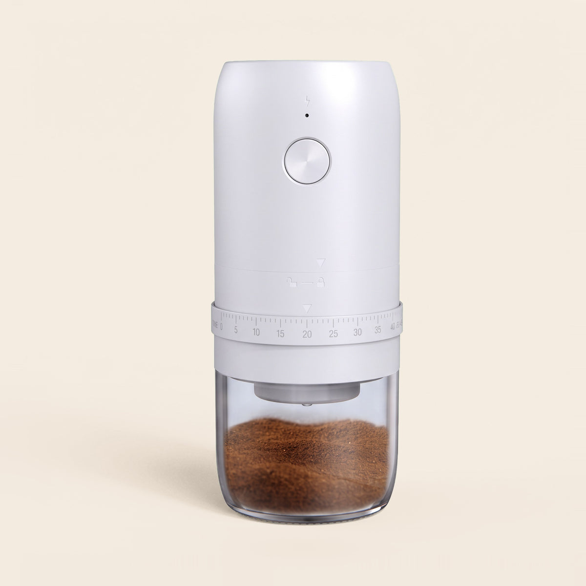 Râșniță electrică de cafea, culoare: alb