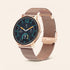Smartwatch cu apeluri Bluetooth, culoare: auriu