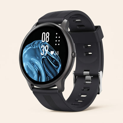 Smartwatch cu apeluri Bluetooth, culoare: negru